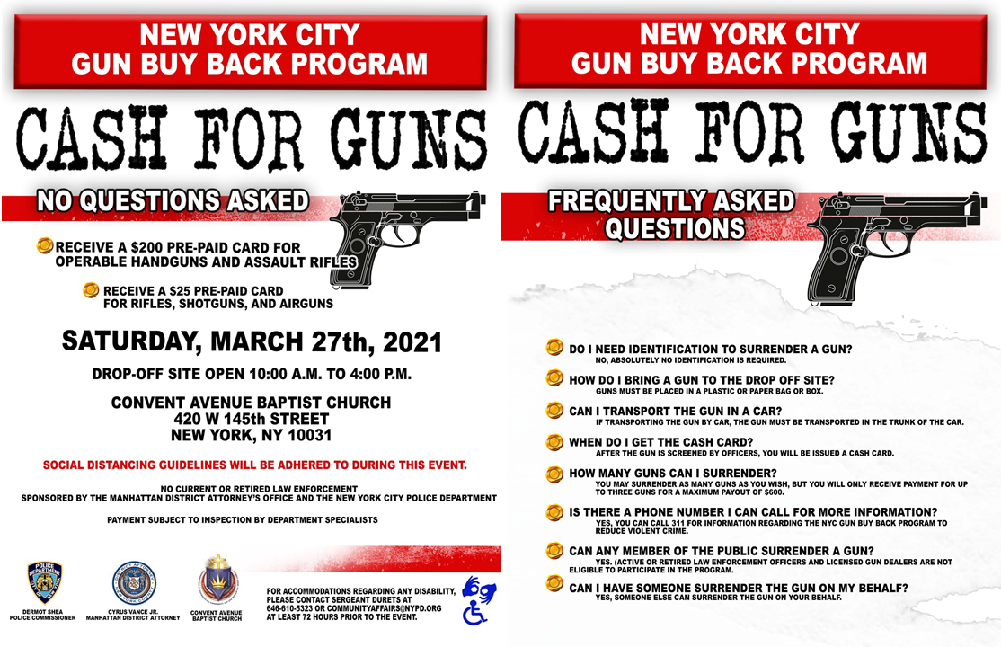 Gun Buy-Back or Turn-In Programs